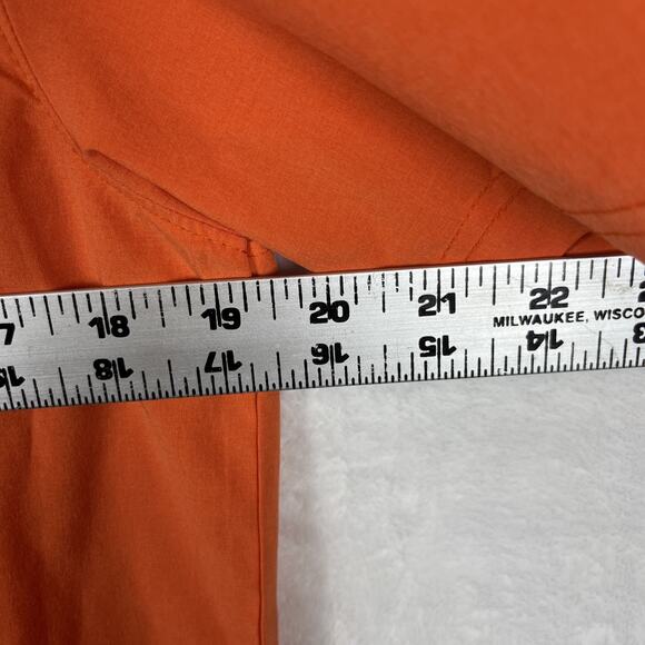 Florida Gators Nike Crable Polo Mens Small Coaches Orange Snap On-Field Dri Fit - Picture 6 of 11